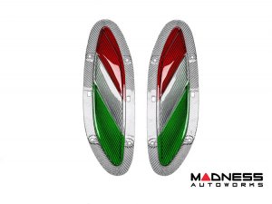 Alfa Romeo Giulia Hood Vent Trim Kit - Carbon Fiber - Quadrifoglio - Italian Theme Alfa Romeo Giulia Hood Vent Trim Kit - Carbon Fiber - Quadrifoglio - Italian Theme